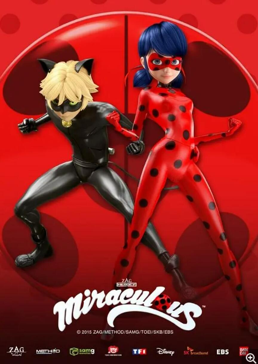 《Miraculou Ladybug》瓢虫雷迪 中文版第一季全26集  mp4高清720p