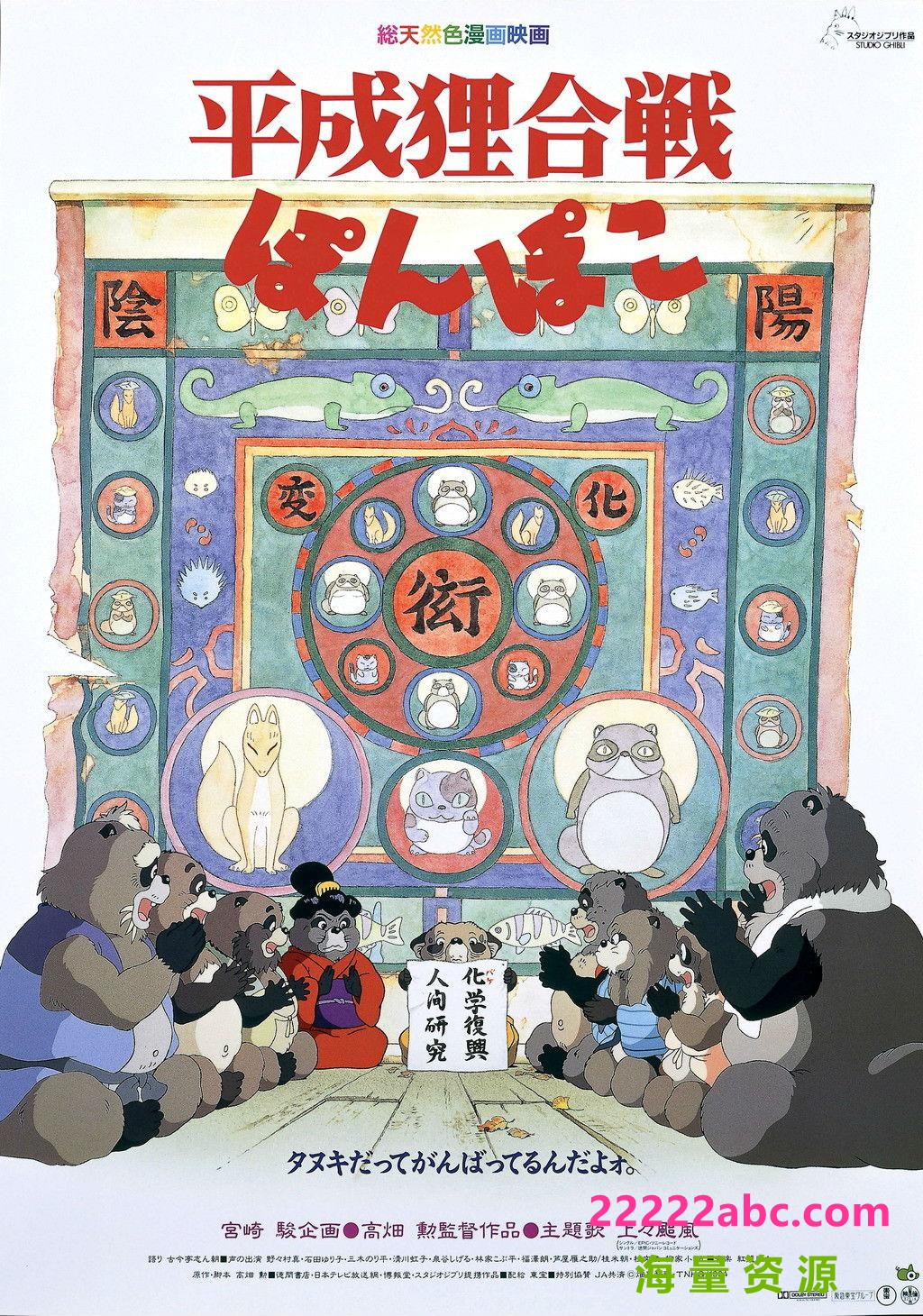 经典动画《百变狸猫》1080p.国日粤三语.BD中字